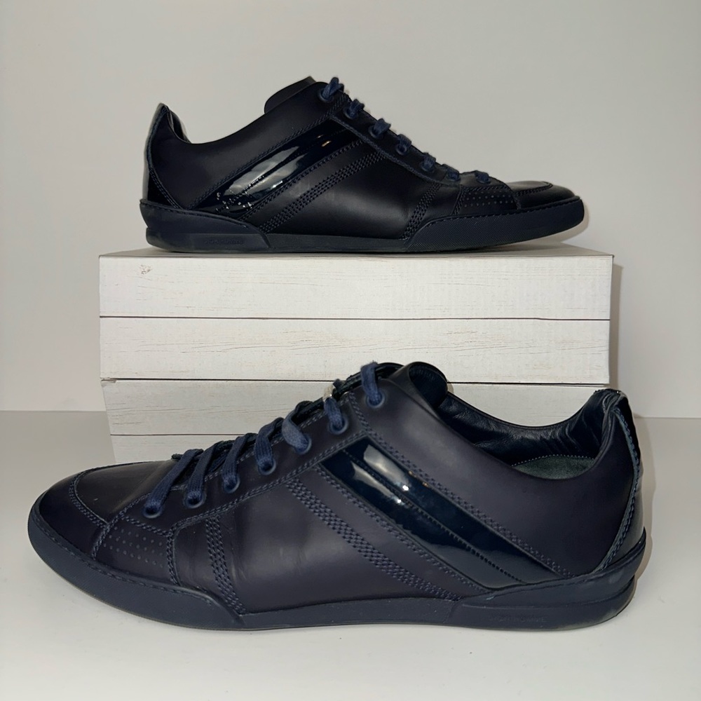 Men’s DIOR B18 shoes 41.5 blue leather - Picture 10 of 11